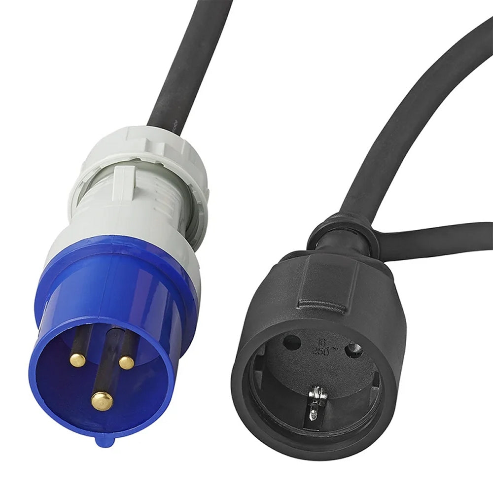 ProPlus 373530DE Adapterkabel 1,5m 3x2,5mm² von CEE Stecker nach Schuko Steckdose