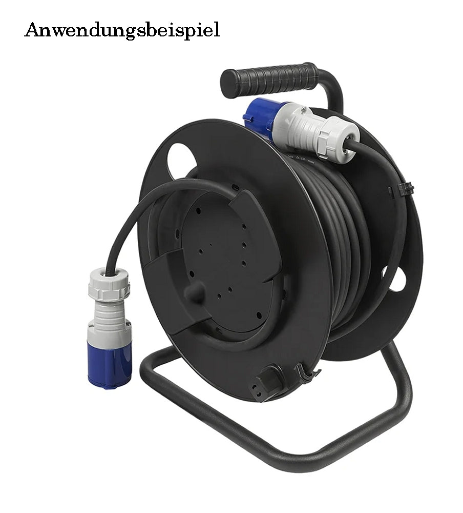 ProPlus 373812 Kabeltrommel leer mit Griff Campingplatz