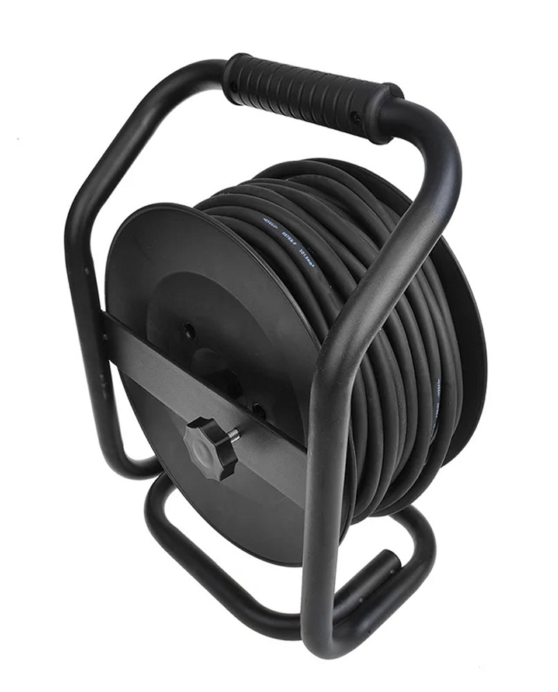 ProPlus 373846DE Kabeltrommel CEE 25 Meter Kabel 2x Schuko + 1xCEE