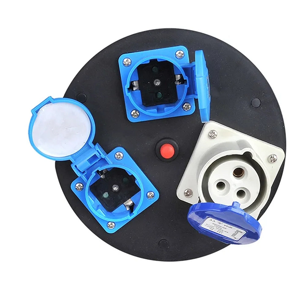 ProPlus 373846DE Kabeltrommel CEE 25 Meter Kabel 2x Schuko + 1xCEE