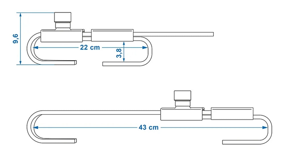 ProPlus 381341 LKW Container Schloss verstellbar Seecontainerschloss