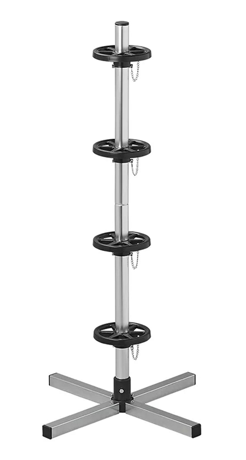 ProPlus 390059 Felgenständer Aluminium für 4 Reifen Felgenbaum