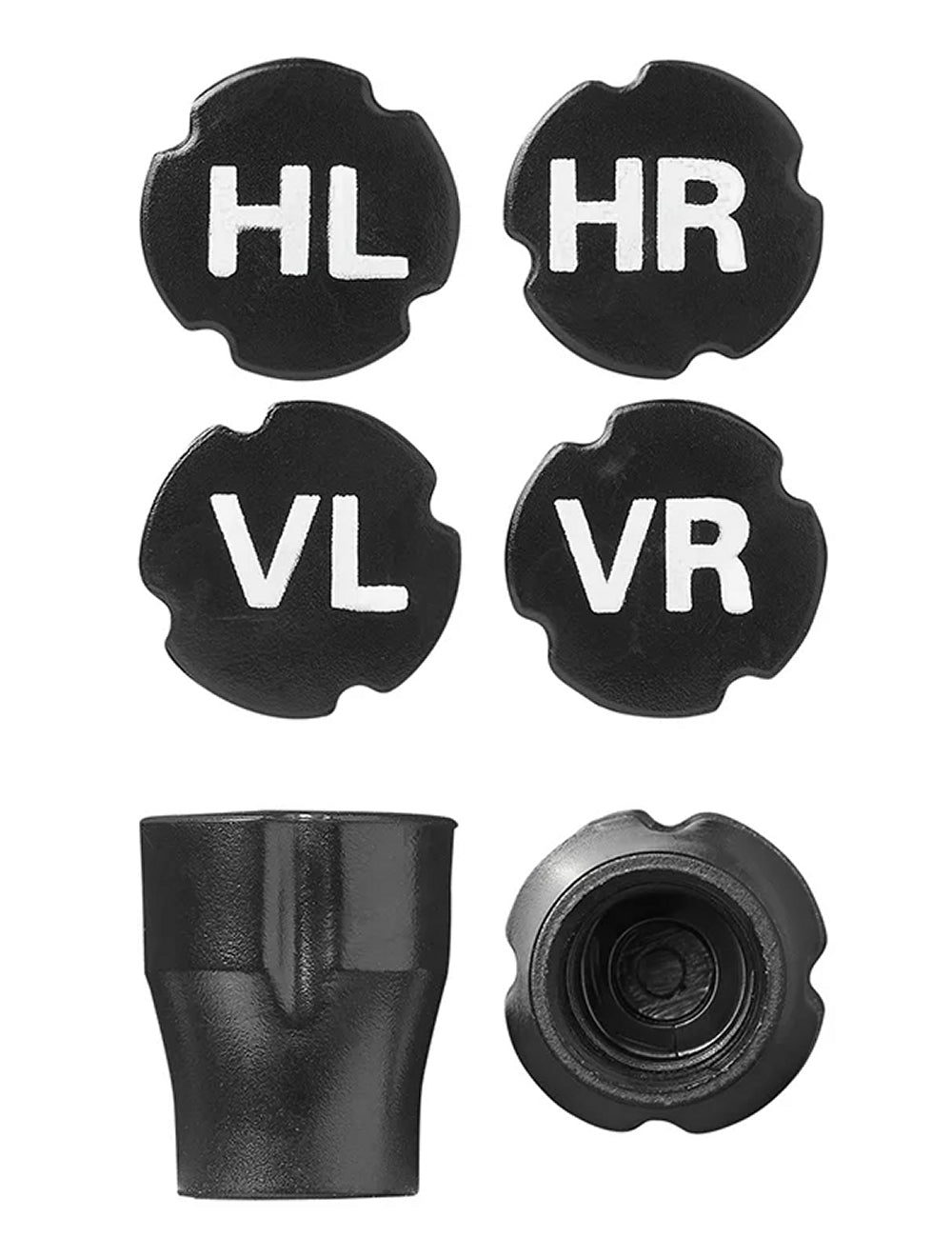 Proplus 390068 8 Stück Rad Markierung Ventilkappen Reifenmarkierung