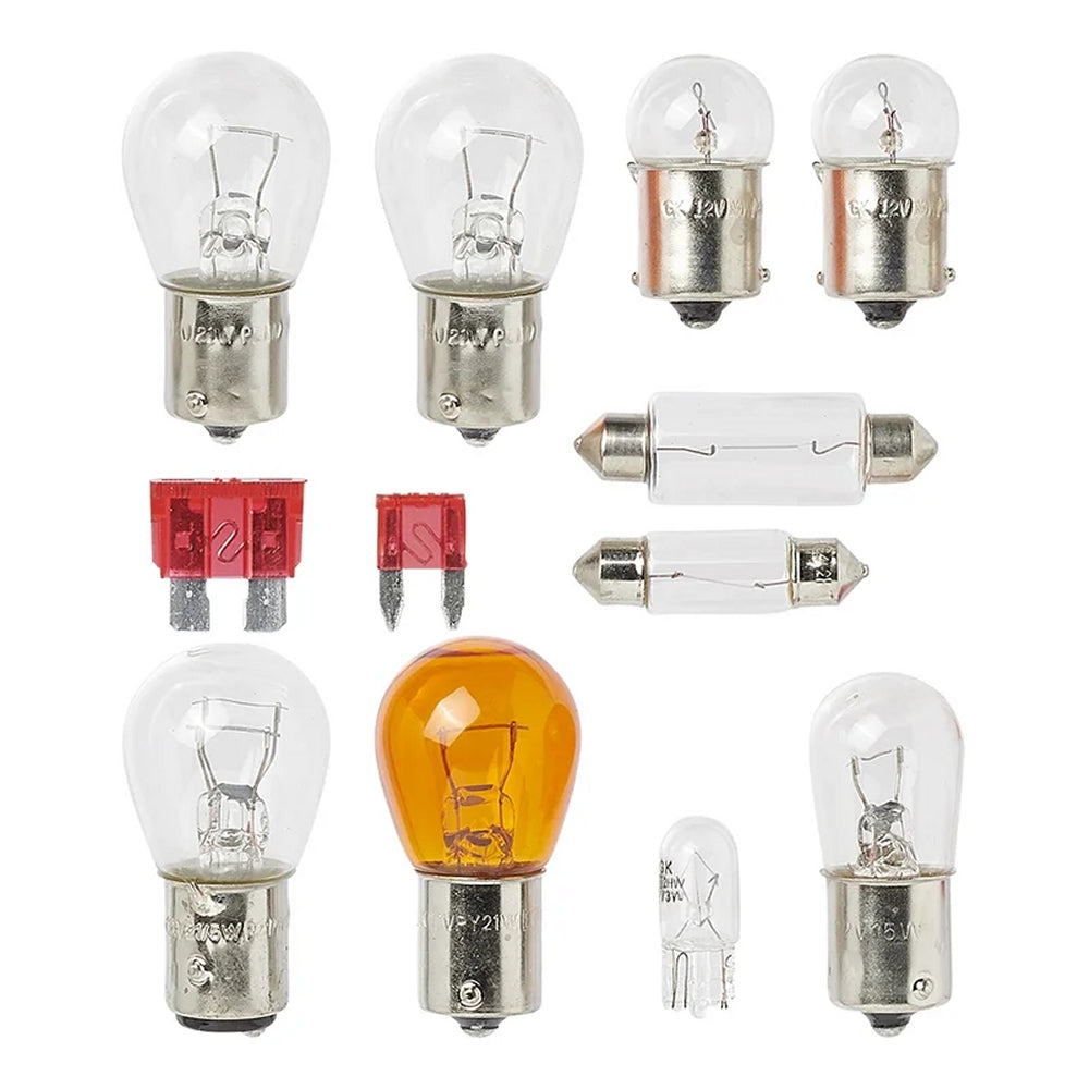 ProPlus 410065 Lampenersatzkasten für Anhänger & Wohnwagen 12 teilig