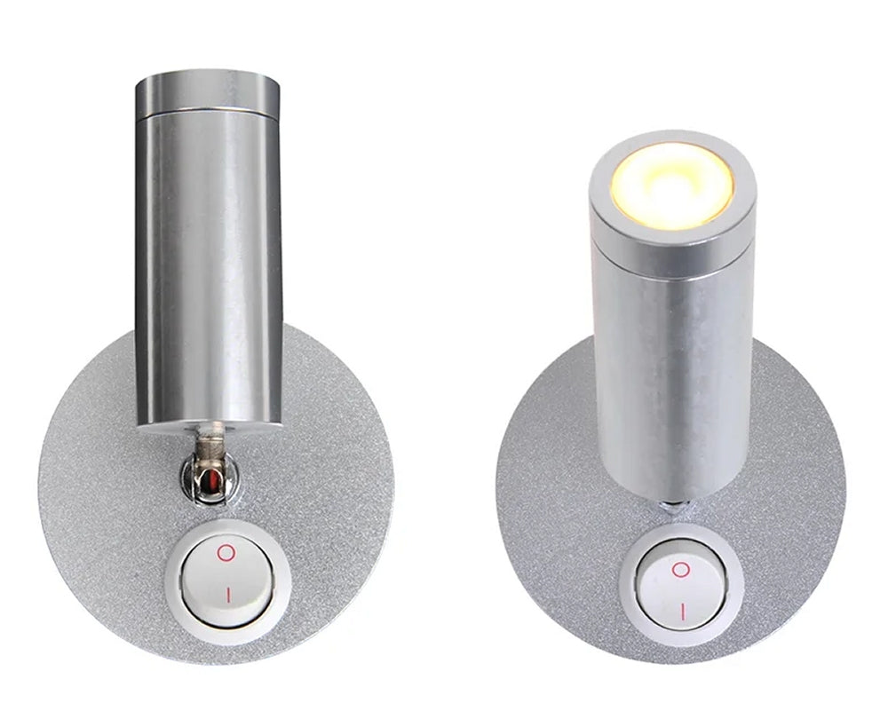 ProPlus 411820 Aufbauspot schwenkbar 1 LED 12 Volt 120 Lumen Innenbeleuchtung Caravan Wohnmobil