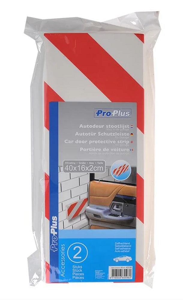 ProPlus 420156 Autotür Schutzleiste für Garage 2 teilig Türschutzleiste