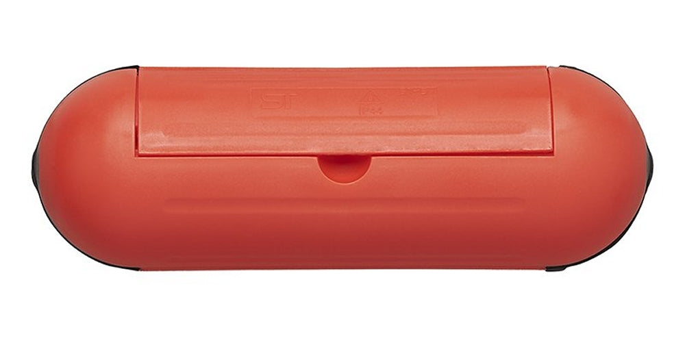 ProPlus 420349 Sicherheitsbox ROT für SCHUKO Stecker Kabelbox für Garten & Camping