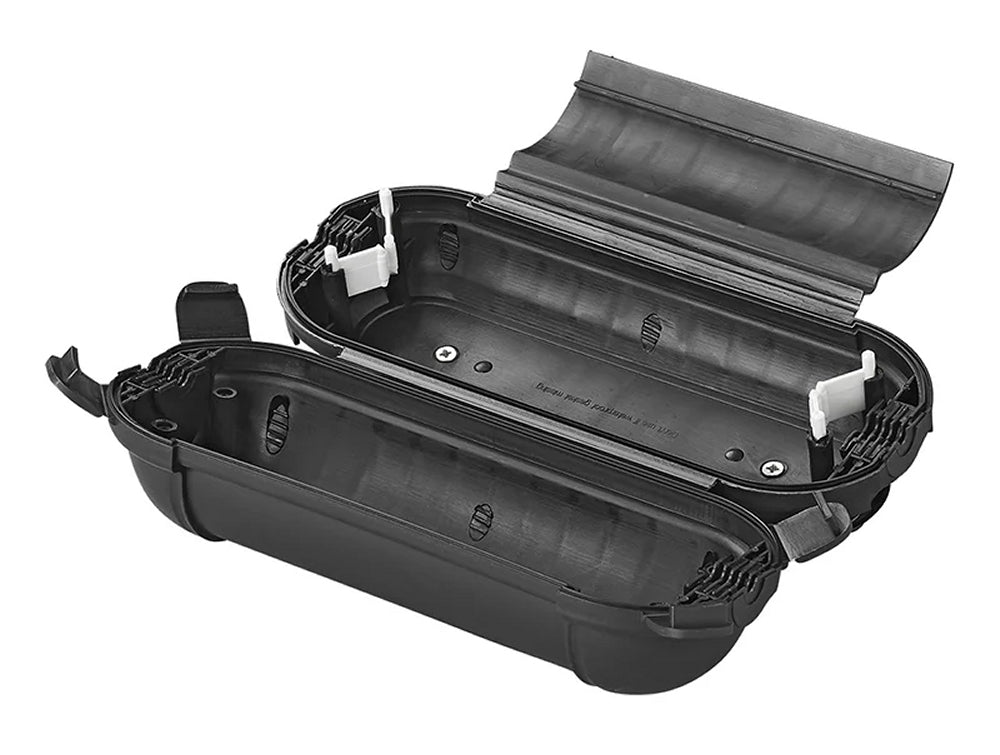 ProPlus 420352BK Sicherheitsbox SCHWARZ für SCHUKO Stecker Kabelbox für Garten & Camping
