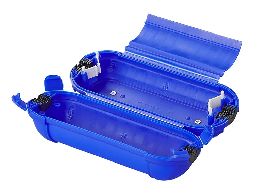 ProPlus 420352BL Sicherheitsbox BLAU für SCHUKO Stecker Kabelbox für Garten & Camping