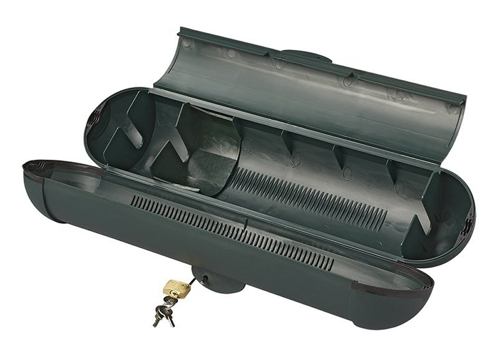 ProPlus 420356 Sicherheitsbox GRÜN für CEE Schuko Stecker Kabelbox für Garten & Camping