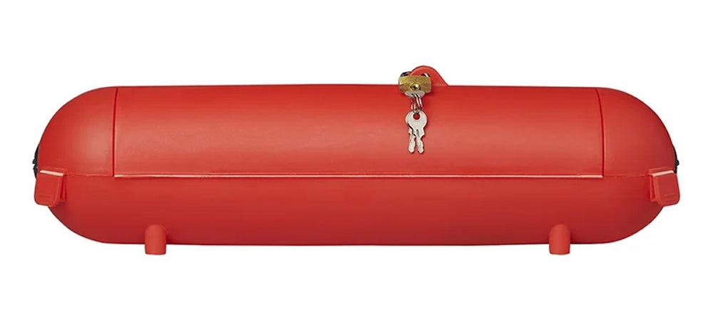 ProPlus 420358RE Sicherheitsbox ROT für CEE SCHUKO Stecker Kabelbox für Garten & Camping