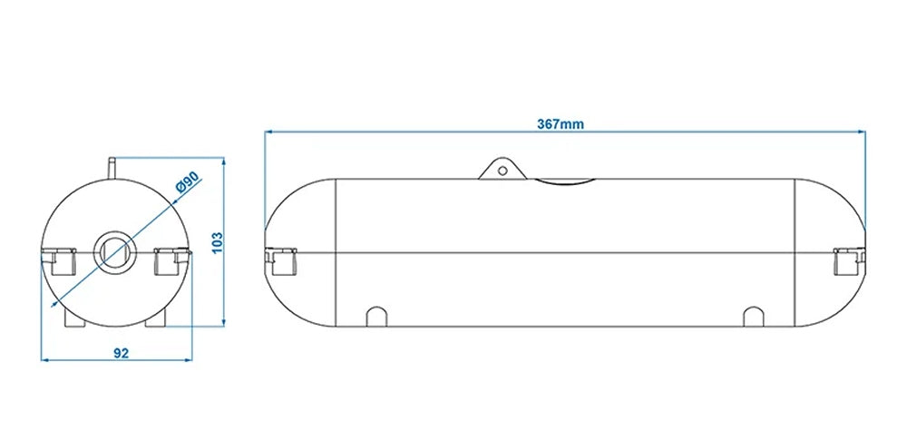 ProPlus 420358RE Sicherheitsbox ROT für CEE SCHUKO Stecker Kabelbox für Garten & Camping