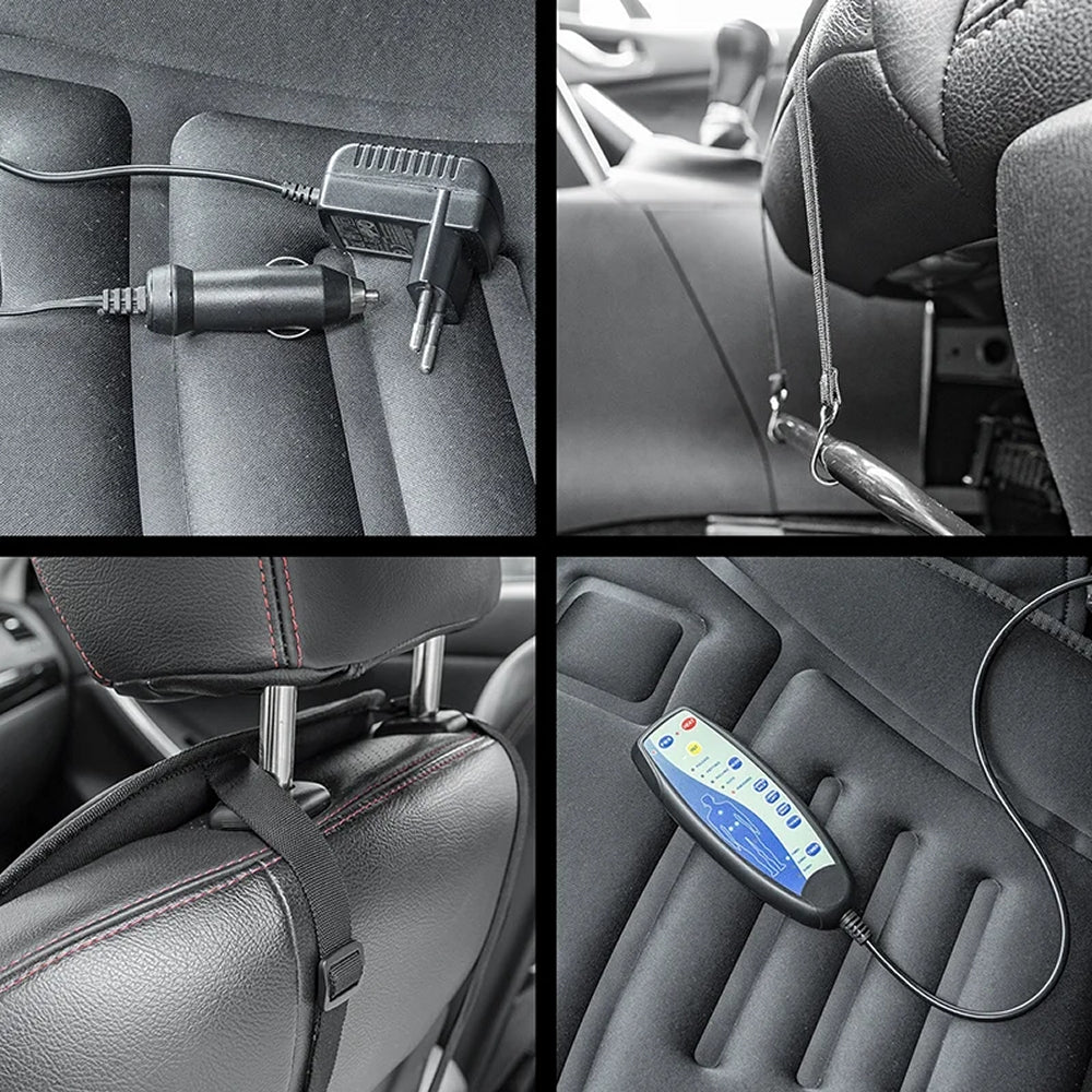 ProPlus 430219 Massagekissen Heizkissen 12V 2 in 1 mit Fernbedienung