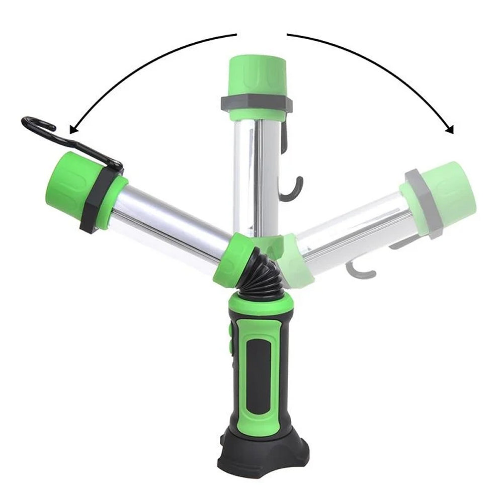 ProPlus 440072 Flexible Arbeitsleuchte COB LED aufladbar mit Haken und Magnet