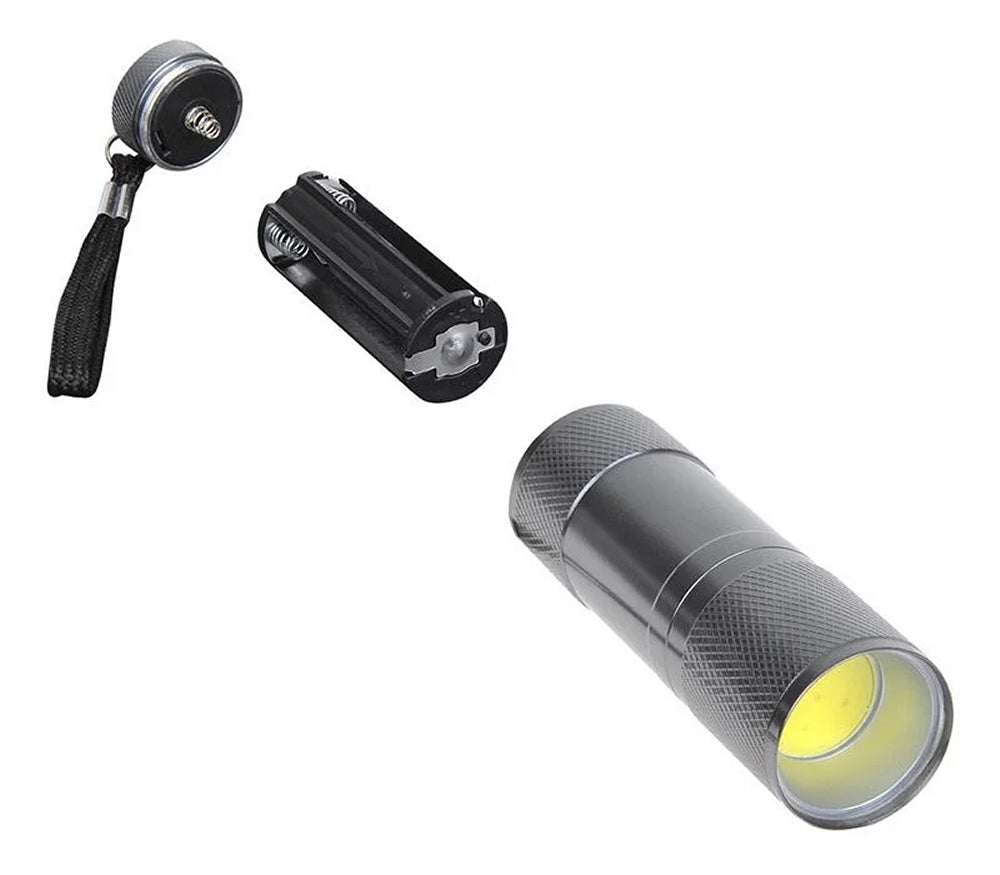 ProPlus 440216 Taschenlampe Aluminum COB LED Camping Zelten Boot