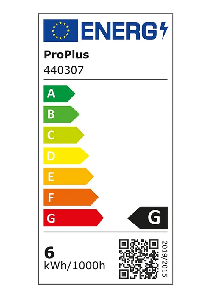 ProPlus 440307 Hängelampe LED faltbar Silikon weiß Ø15cm Campinglampe