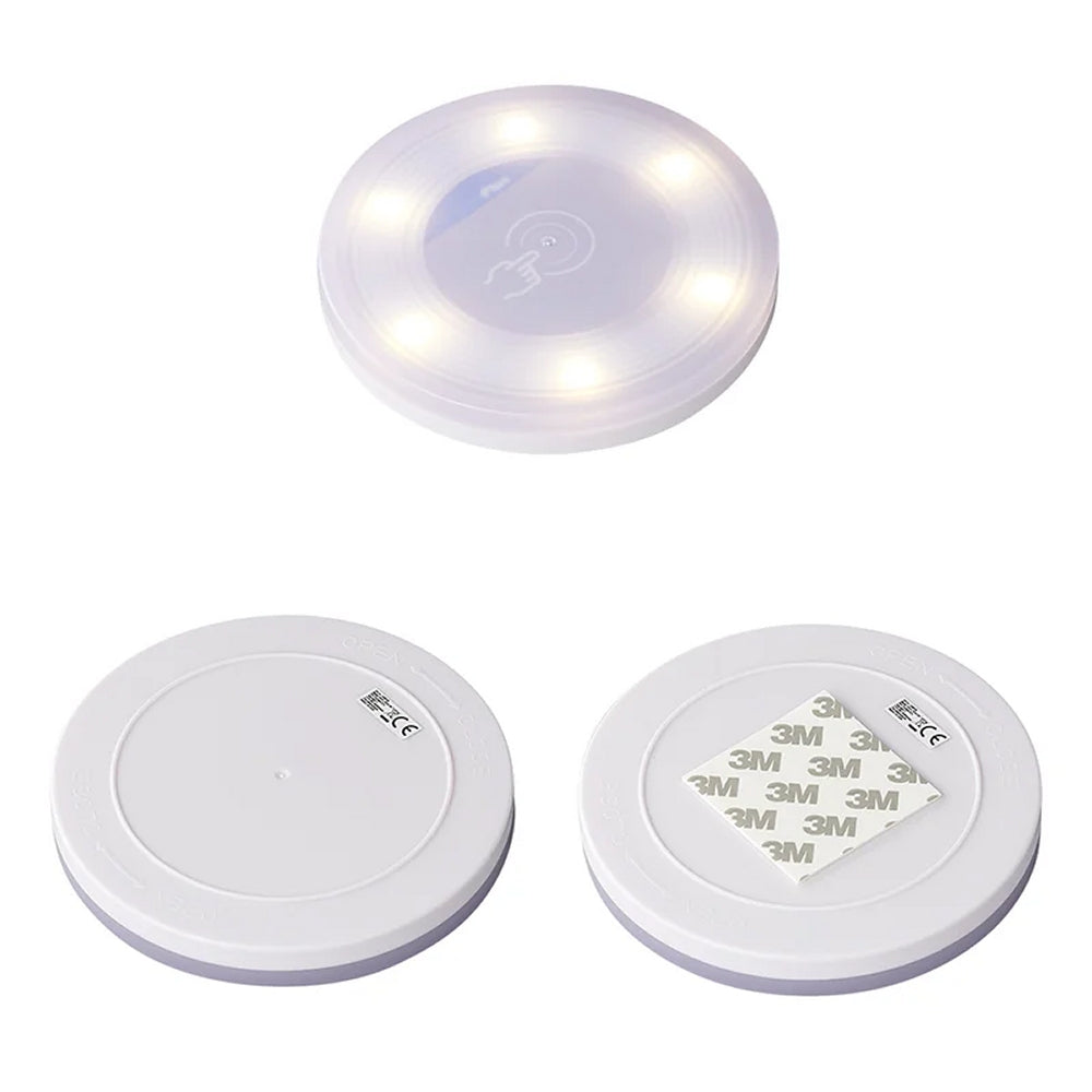 ProPlus 440319 UFO Lampe Ø12,5cm dimmbar mit Sensorsteuerung Wohnwagenlampe