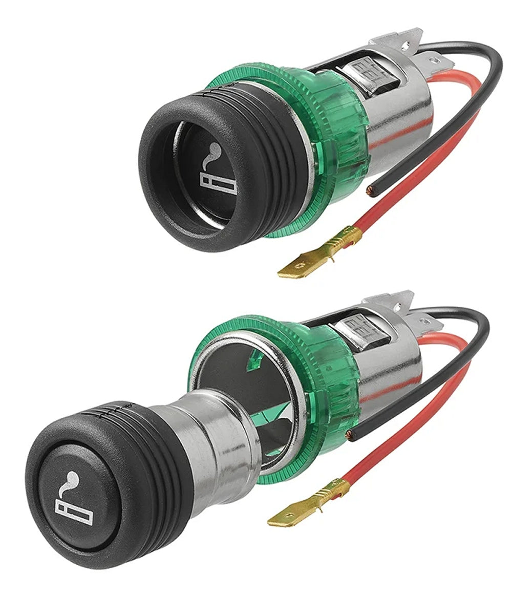 ProPlus 450402 Zigarettenanzünder für Einbau Steckdose 12V/24V beleuchtet Ladebuchse