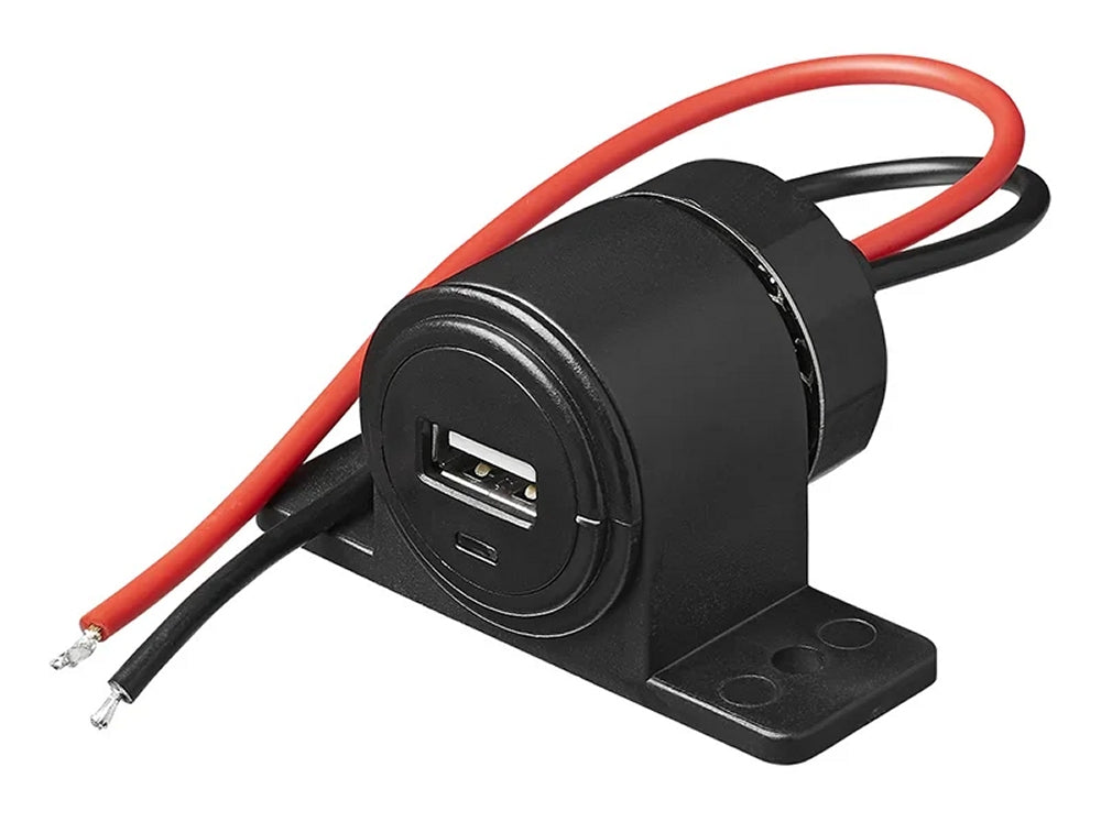 ProPlus 450412 USB Aufbau Steckdose Typ A 2100mA 12V/24V Aufbausteckdose