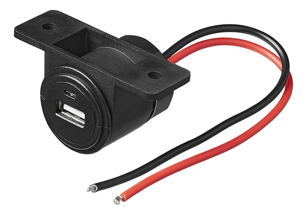 ProPlus 450412 USB Aufbau Steckdose Typ A 2100mA 12V/24V Aufbausteckdose