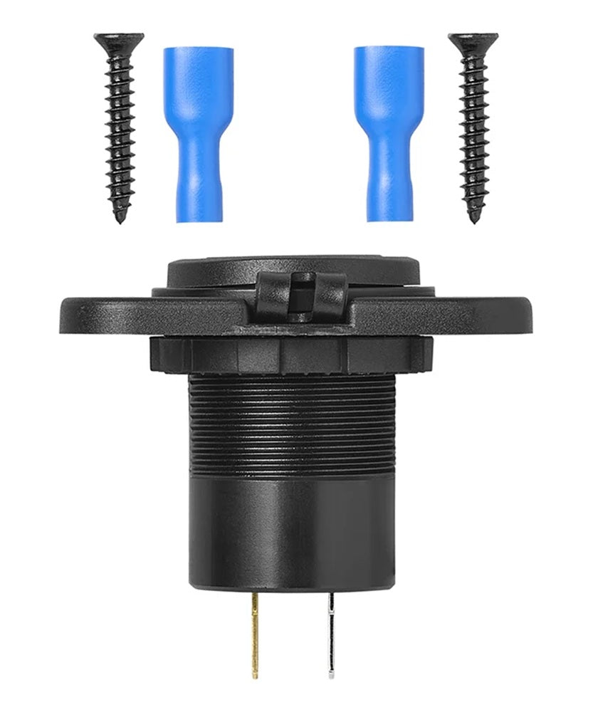 ProPlus 450416V02 USB Schnellladegerät Einbau Typ C 2-fach 12/24V 3A Modell 1