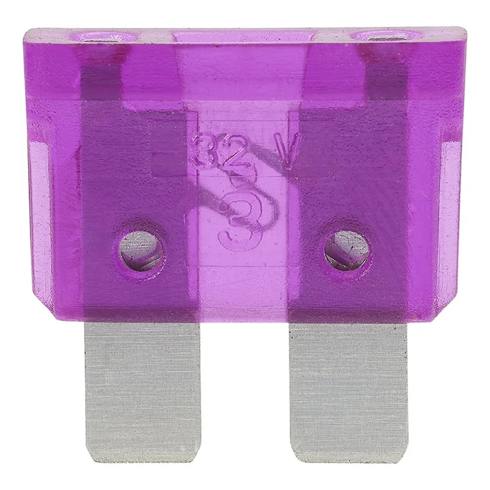 ProPlus 490334 Satz Flachsicherungen Standard 3A violett 6 Stück im Blister KFZ-Sicherungen