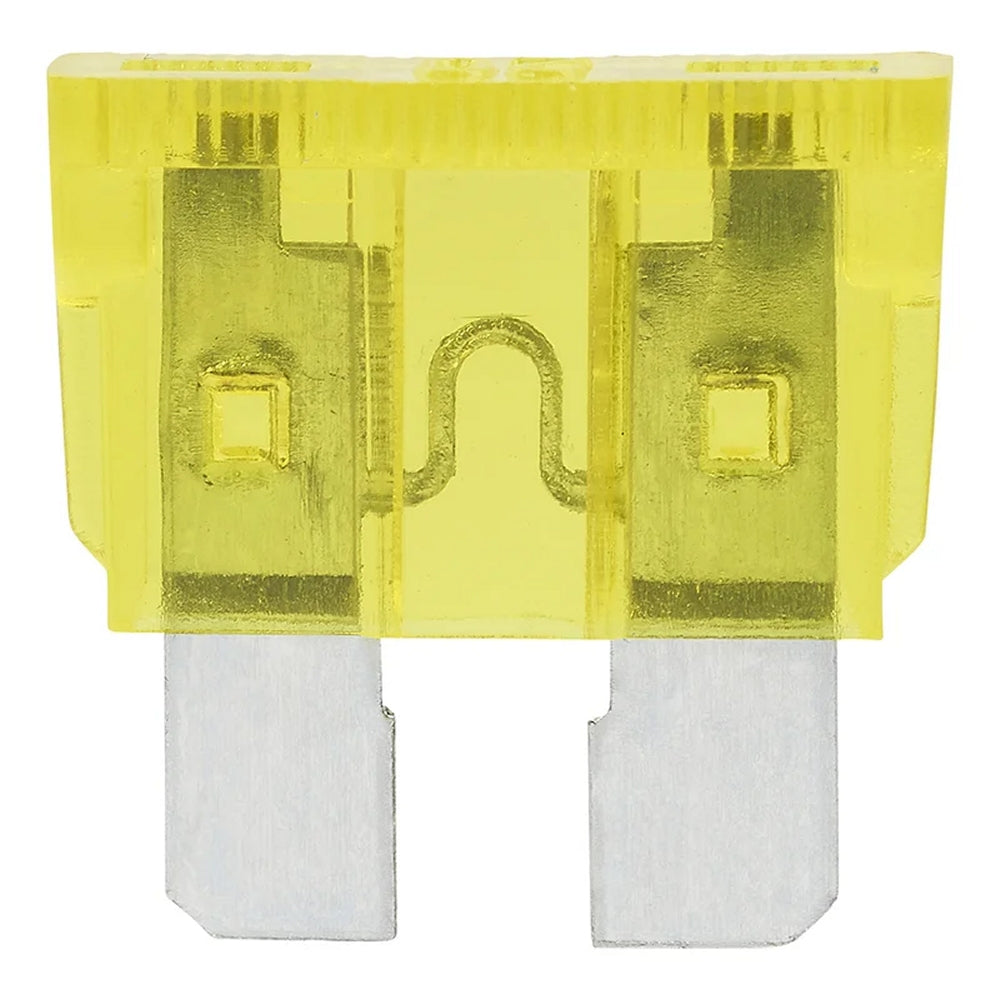 ProPlus 490339 Satz Flachsicherungen Standard 20A gelb 6 Stück im Blister KFZ-Sicherungen