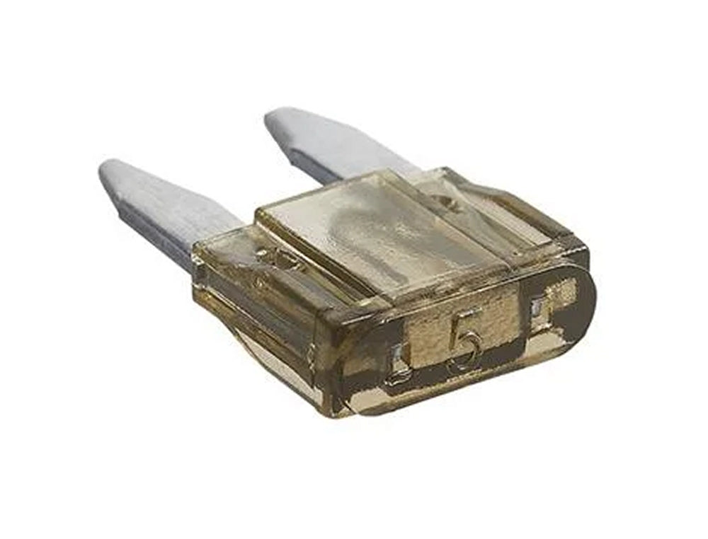 ProPlus 490363 Satz Flachsicherungen Mini 5A hellbraun 6 Stück im Blister KFZ-Sicherungen