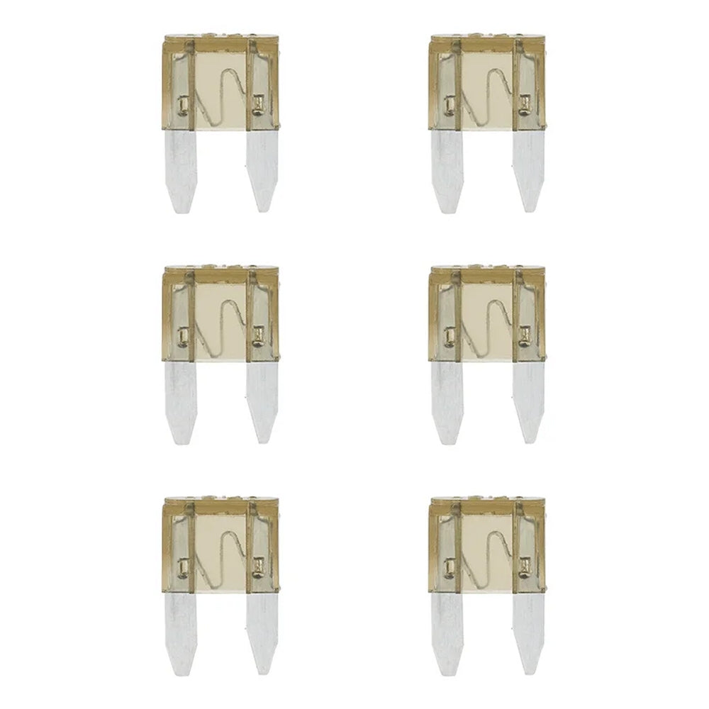 ProPlus 490364 Satz Flachsicherungen Mini 7,5A braun 6 Stück im Blister KFZ-Sicherungen