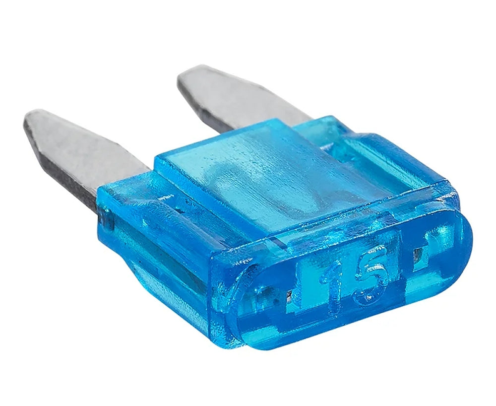 ProPlus 490366 Satz Flachsicherungen Mini 15A blau 6 Stück im Blister KFZ-Sicherungen