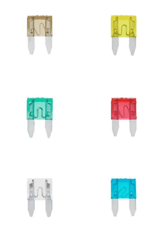 ProPlus 490370 Satz Flachsicherungen Mini sortiert 6 Stück im Blister KFZ-Sicherungen