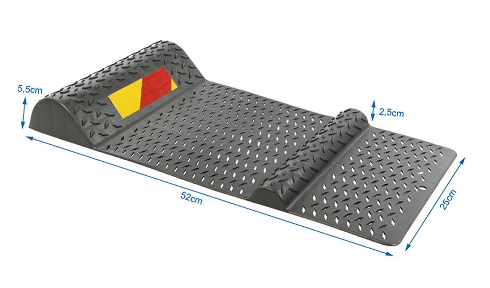 ProPlus 520196 Einparkhilfe Parkmatte rutschfest Positionsmatte Bremsmatte Parkhilfe