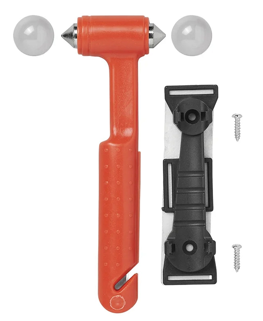 ProPlus 540050 Auto Nothammer mit Gurtschneider Kombi Tool für KFZ