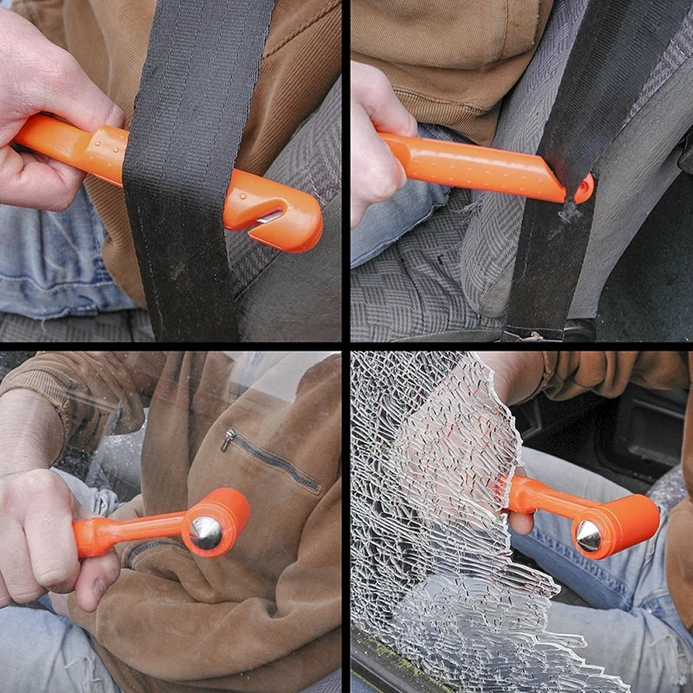 ProPlus 540050 Auto Nothammer mit Gurtschneider Kombi Tool für KFZ