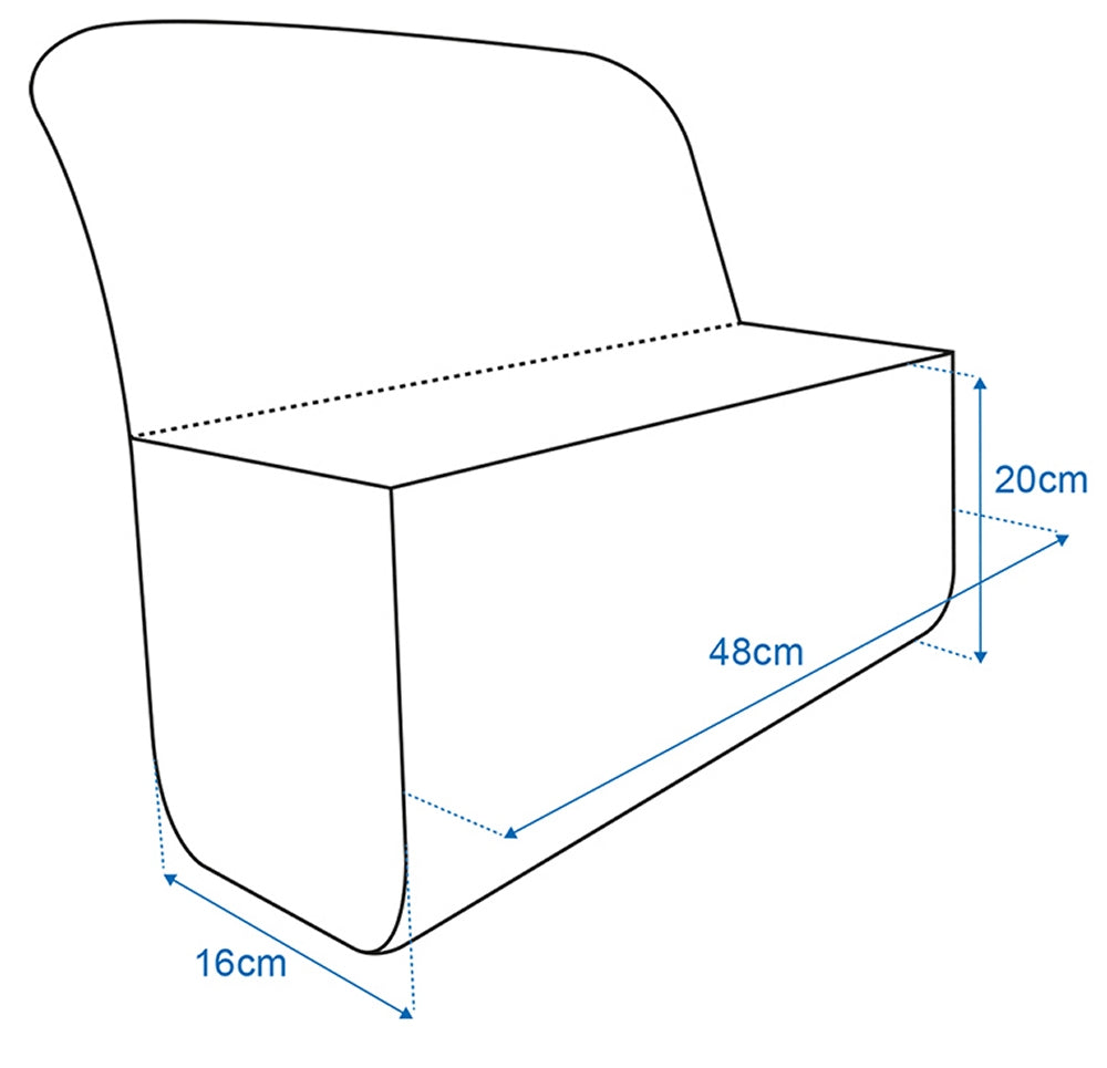 ProPlus 540227 Soft Kofferraumtasche mit Klett Toolbag grau