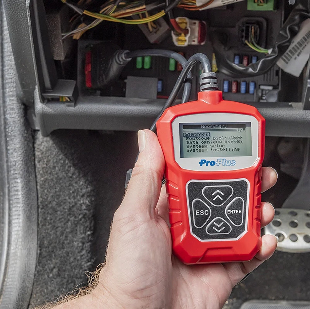 ProPlus 550036 OBD II Diagnosegerät mit Plug & Play Funktion On Board Diagnostic