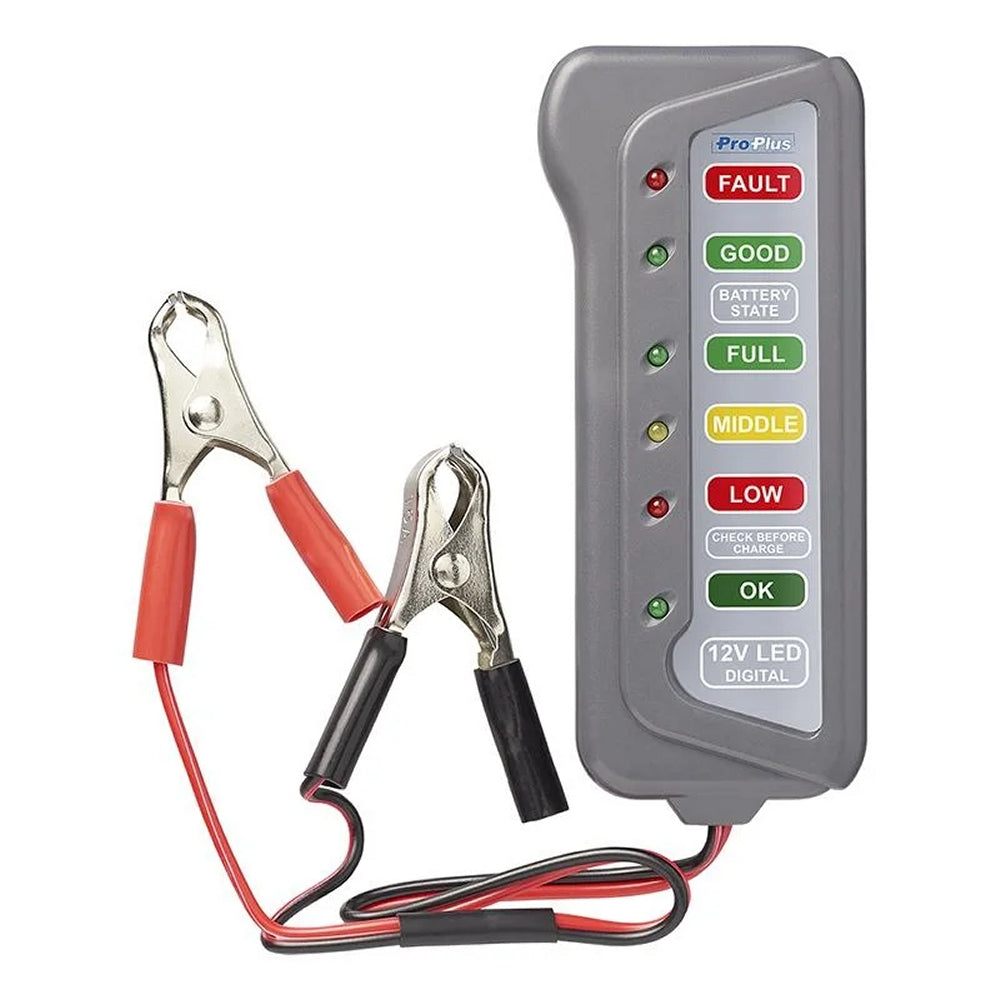 ProPlus 550158 Batterietester 12 Volt Batterie Lichtmaschine Tester