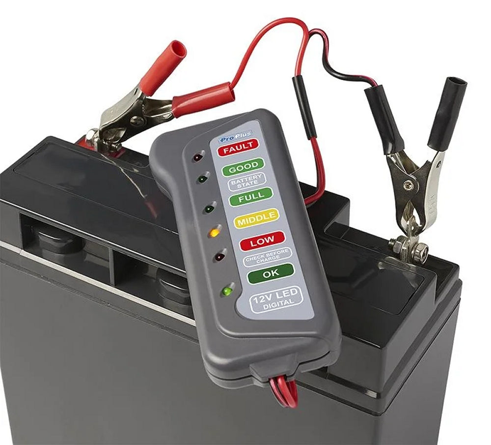 ProPlus 550158 Batterietester 12 Volt Batterie Lichtmaschine Tester