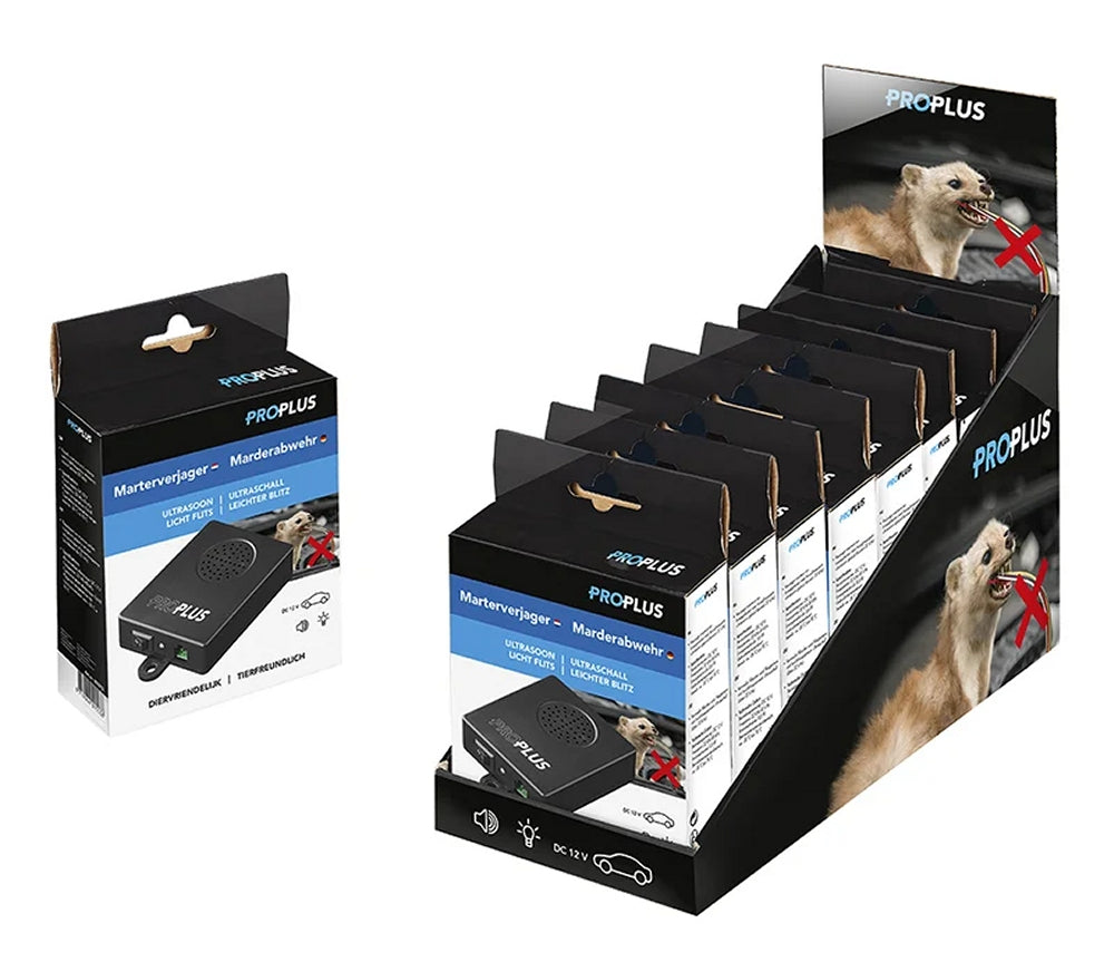 ProPlus 550312 Marderabwehr Ultraschall Abwehr Schutz Marder