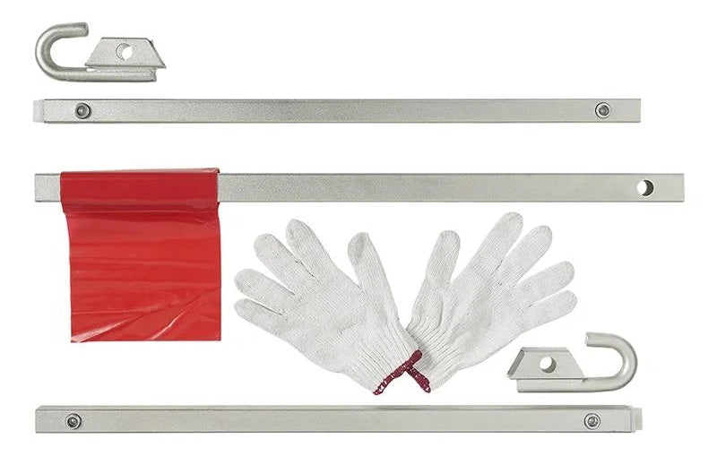 ProPlus 570370 Abschleppstange max. Belastung 2000kg Länge 1,8m 6 teilig