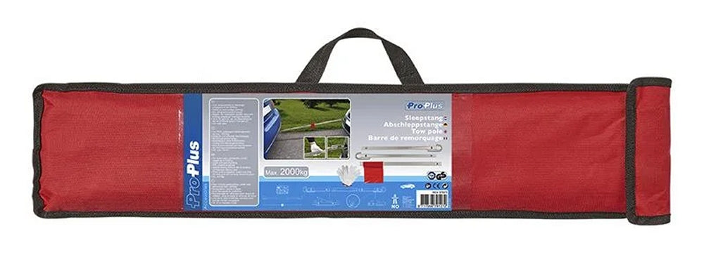 ProPlus 570370 Abschleppstange max. Belastung 2000kg Länge 1,8m 6 teilig