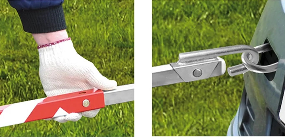 ProPlus 570377 Abschleppstange max. Belastung 2500kg Länge 1,8m