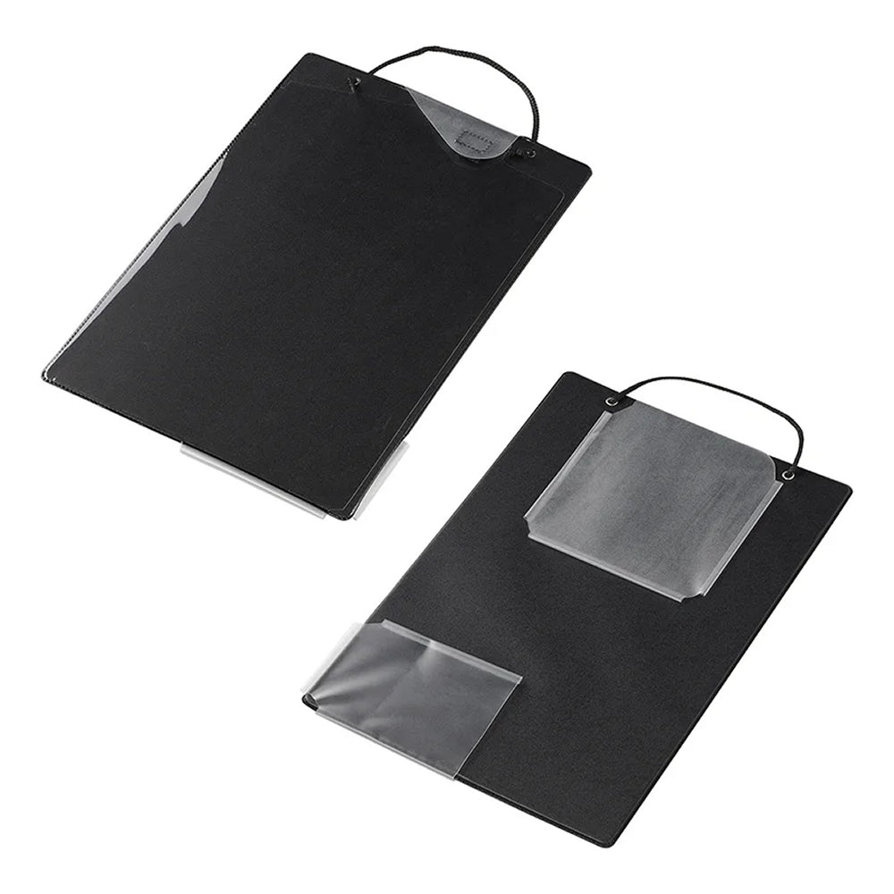 ProPlus 580040 10 Stück Auftragstasche Werkstatt A4 schwarz mit Schlüsseltasche