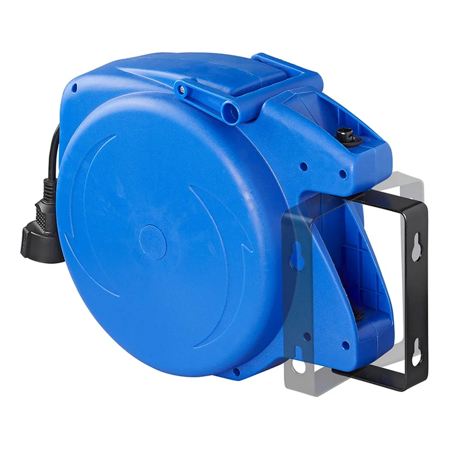 ProPlus 580786 automatische Kabeltrommel mit 15 Meter Kabel mit Griff