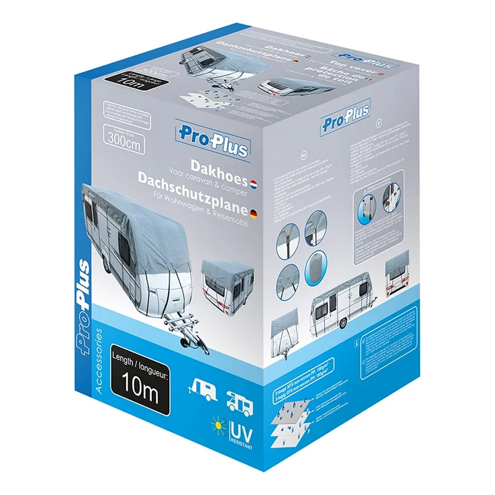 ProPlus 610281 Wohnwagen und Wohnmobil Dachschutzplane 10x3m