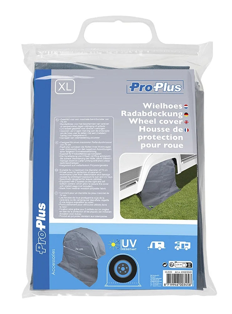 ProPlus 610312V01 Radabdeckung XL für Durchmesser max. Ø78cm Schutzhülle Räder