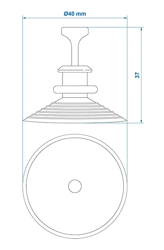 ProPlus 610687V01 Satz Saugnapf Befestigung für Thermomatten 4 teilig