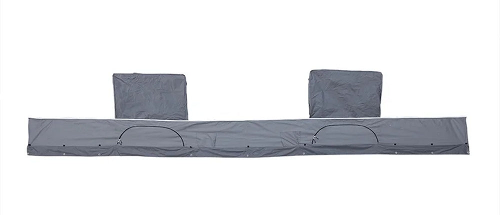 ProPlus 610742 Windblende mit Staufächern 50x580cm Bodenschürze