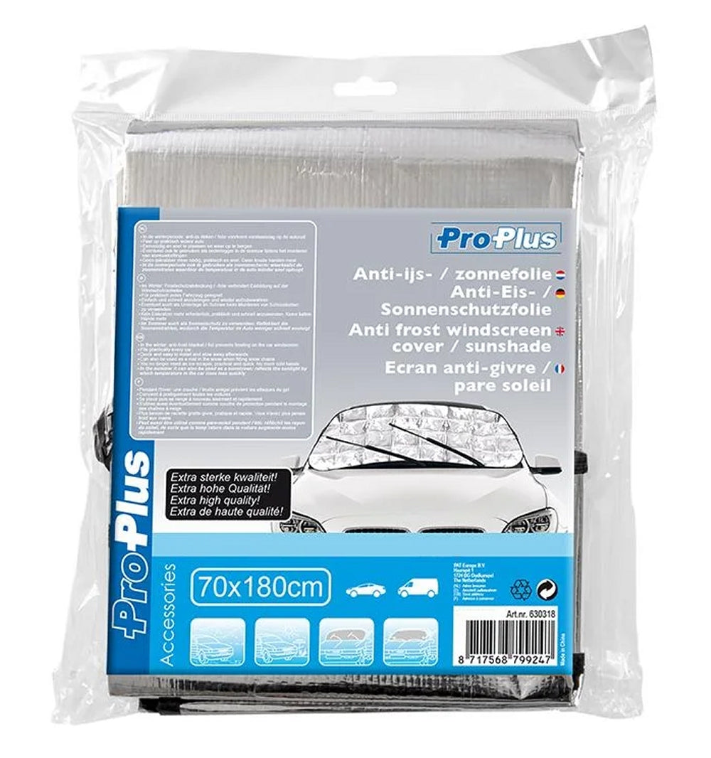 ProPlus 630318 Anti Eis Folie Sonnenschutzfolie 70 x 180cm