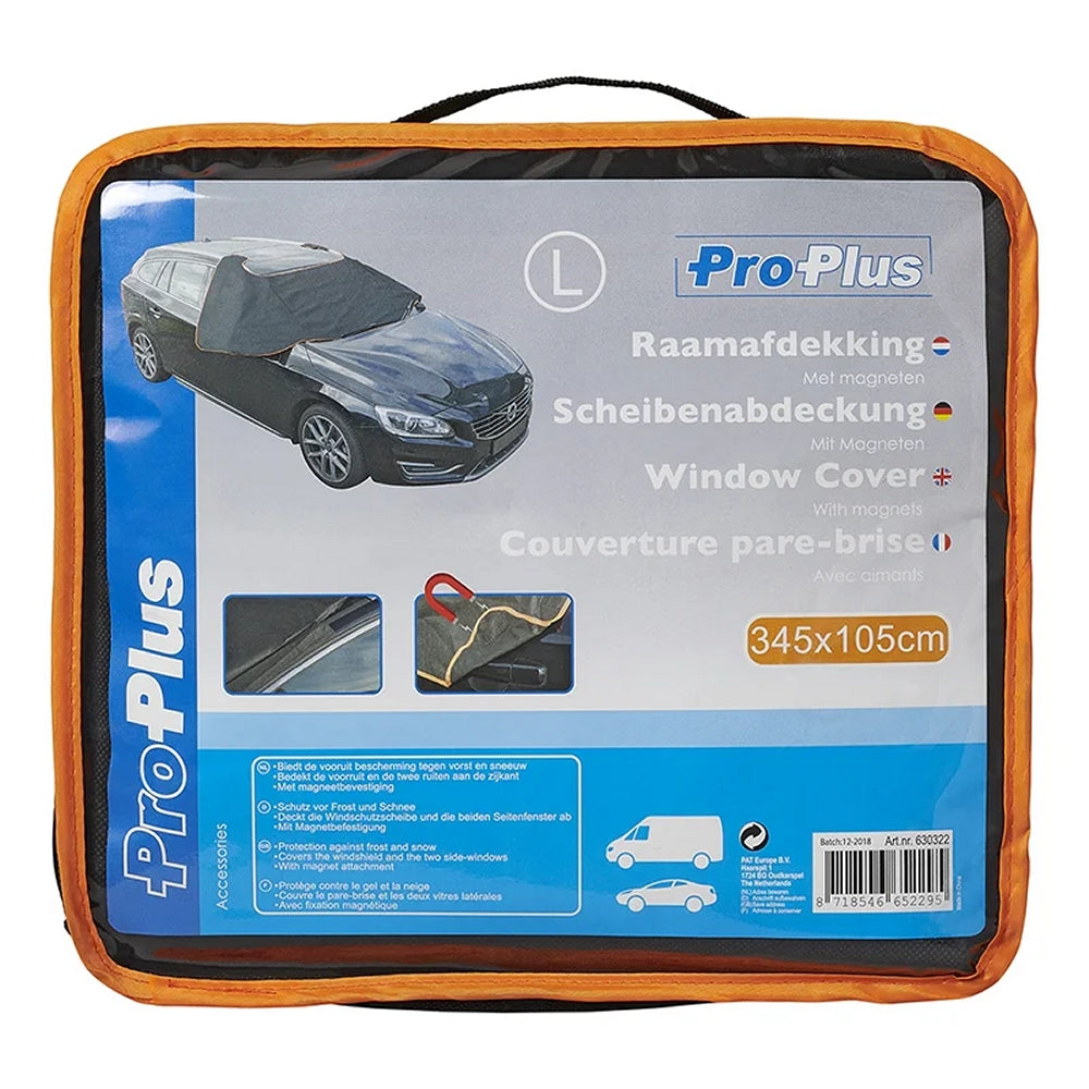 ProPlus 630322 Scheibenabdeckung 345 x 105cm mit Magneten u. a. Mercedes Sprinter